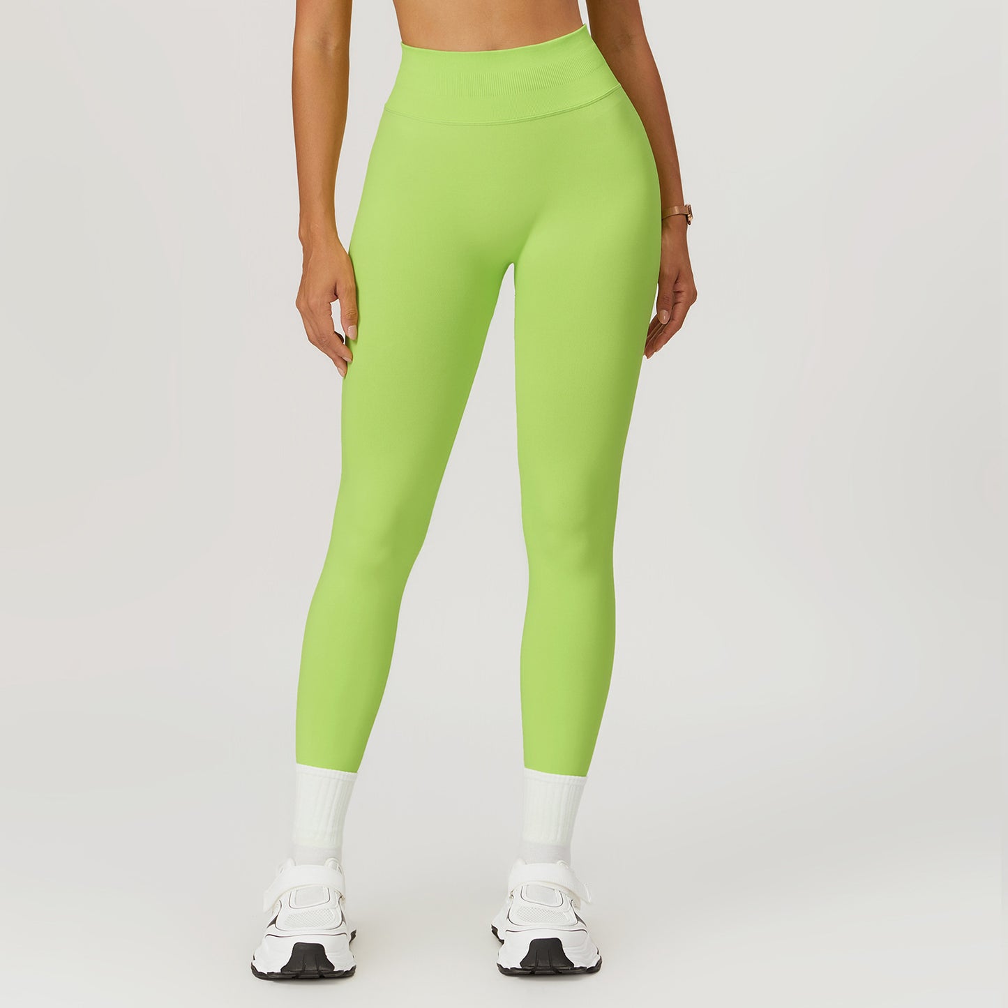 Peach Hip Seamless Tight Yoga Pants for Women's Outerwear Running Exercise Speed Drying Fitness Pants
