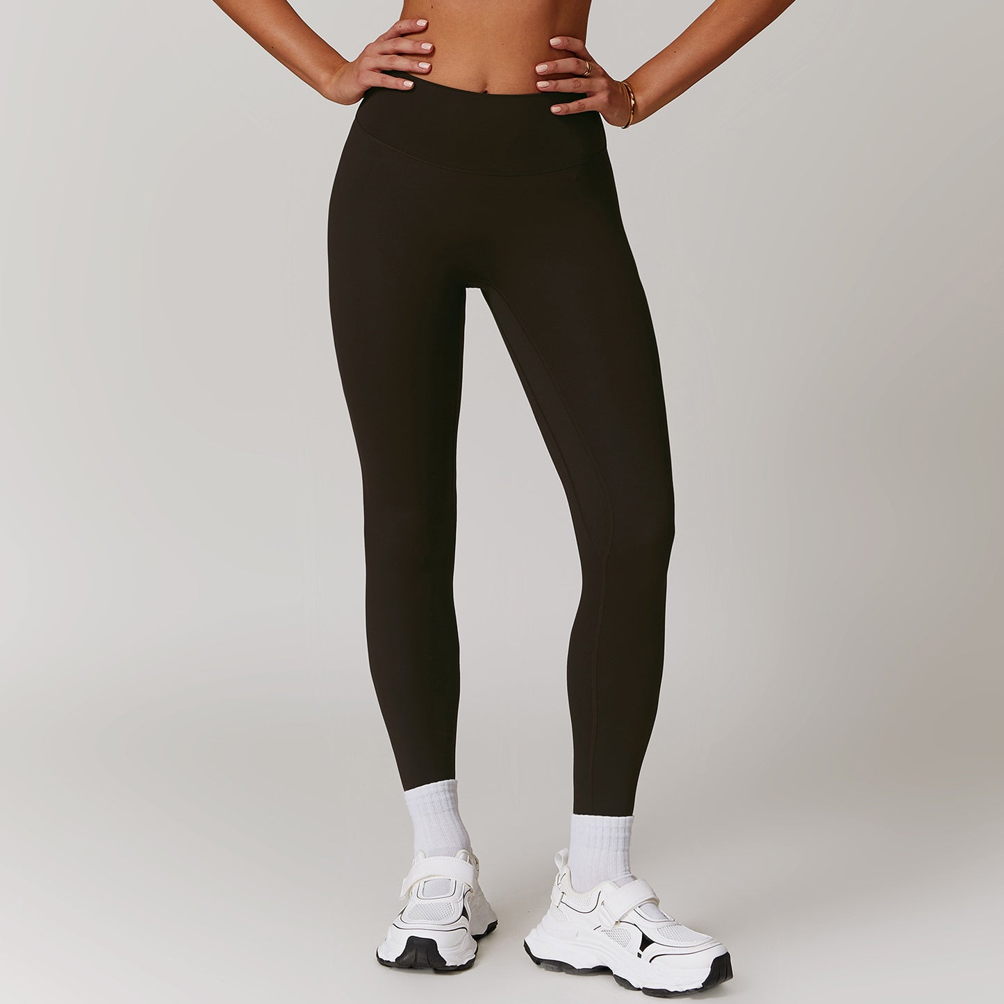 Quick drying tight yoga pants, sandblasting, abdominal tightening, hip lifting, high waist fitness pants, worn as outerwear, running sports pants
