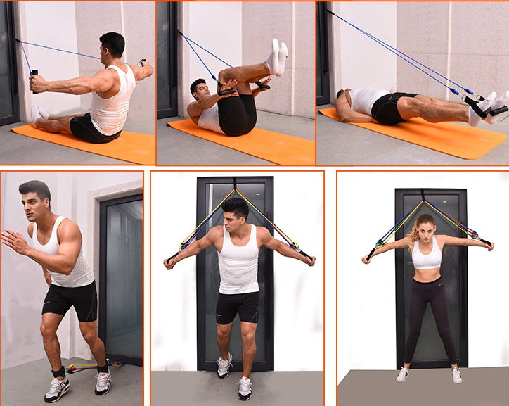 Portable Resistance Band Kit – Home & Gym Workout
