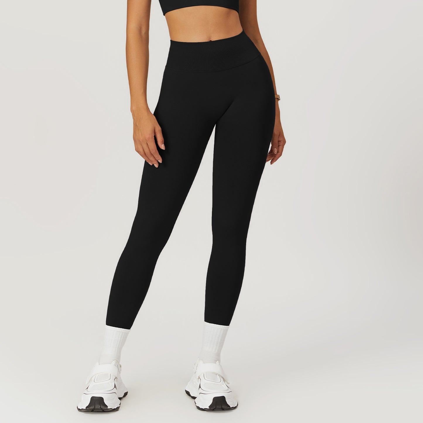 Peach Hip Seamless Tight Yoga Pants for Women's Outerwear Running Exercise Speed Drying Fitness Pants