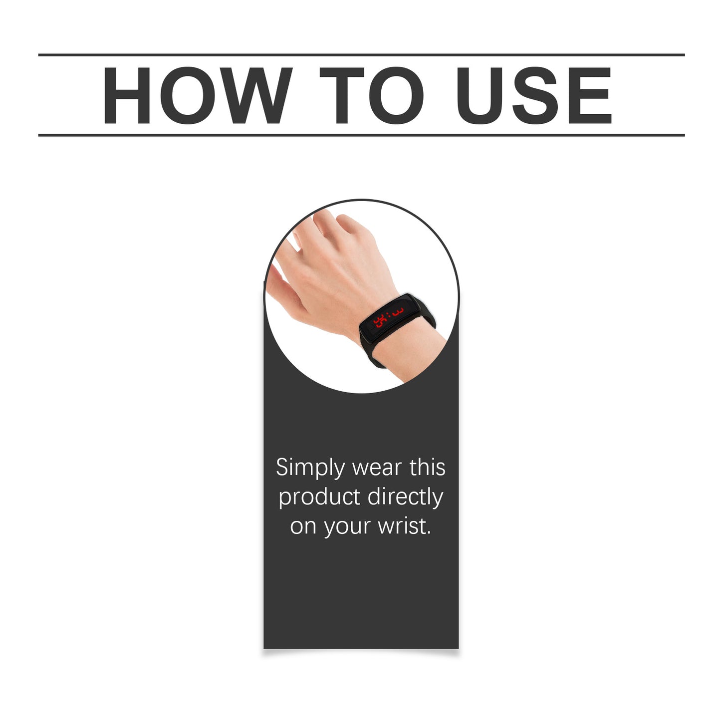 Houkea Fashion Sports Watch All Fashion Outdoor Fitness Sports Daily Time Management Convenient Watch