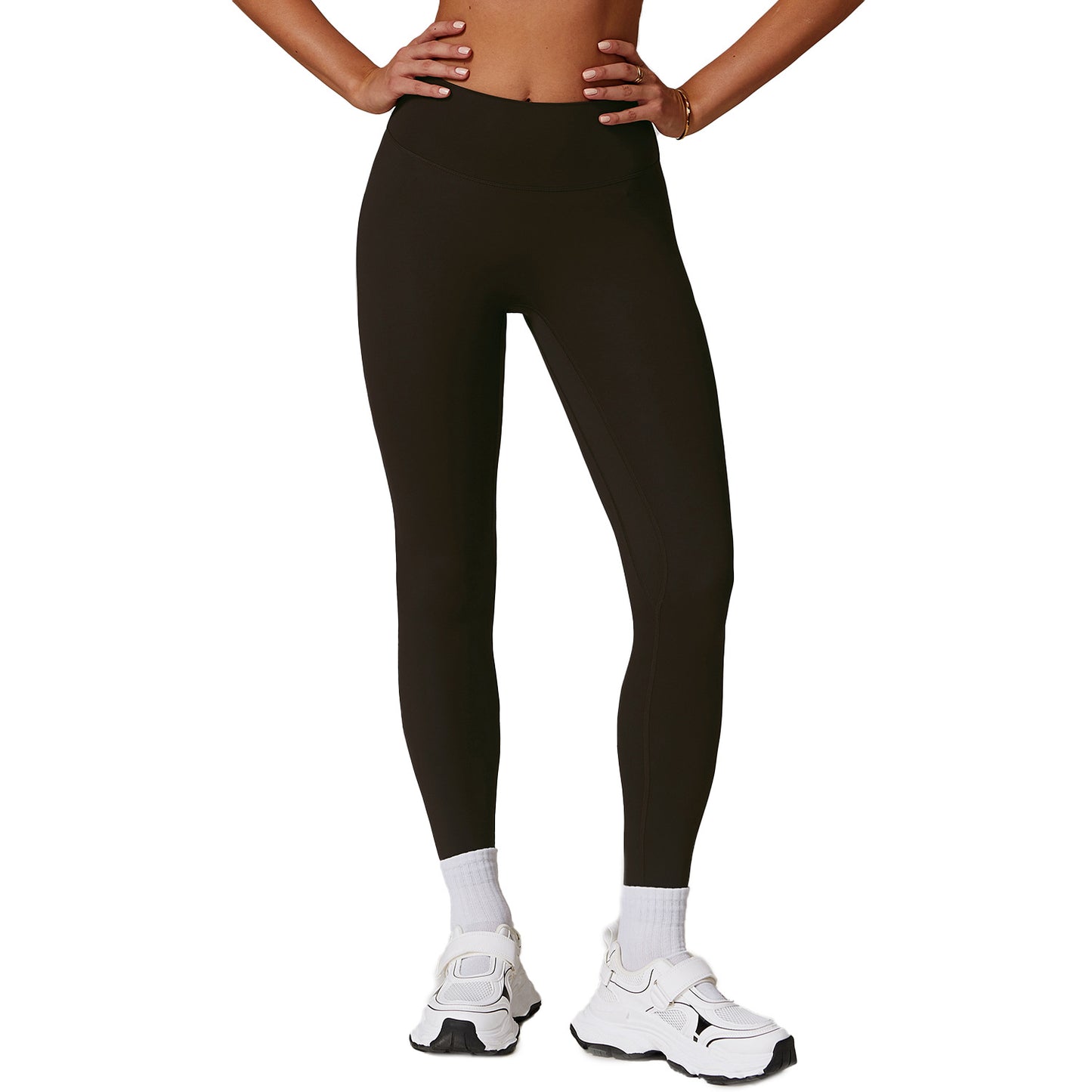 Quick drying tight yoga pants, sandblasting, abdominal tightening, hip lifting, high waist fitness pants, worn as outerwear, running sports pants