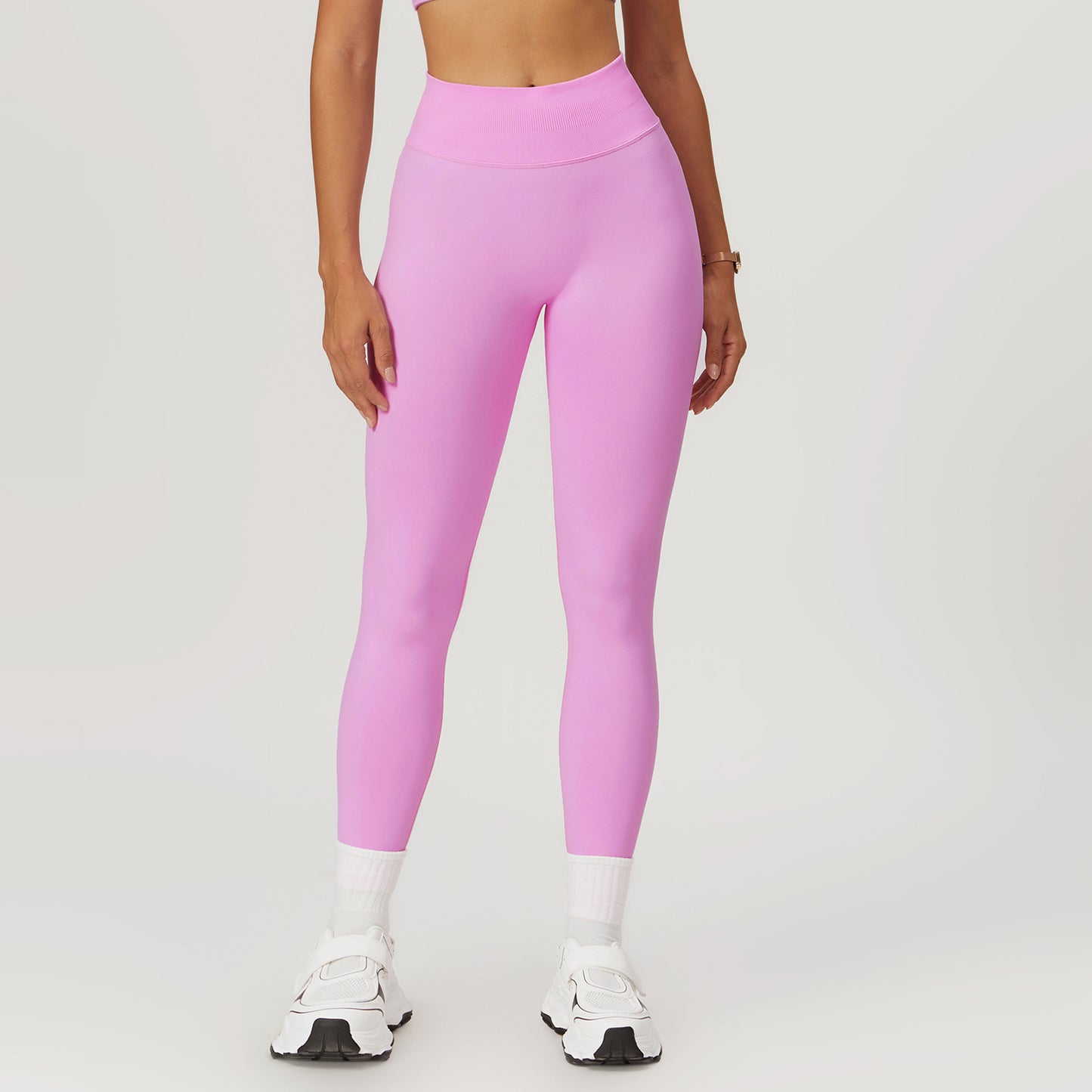Peach Hip Seamless Tight Yoga Pants for Women's Outerwear Running Exercise Speed Drying Fitness Pants