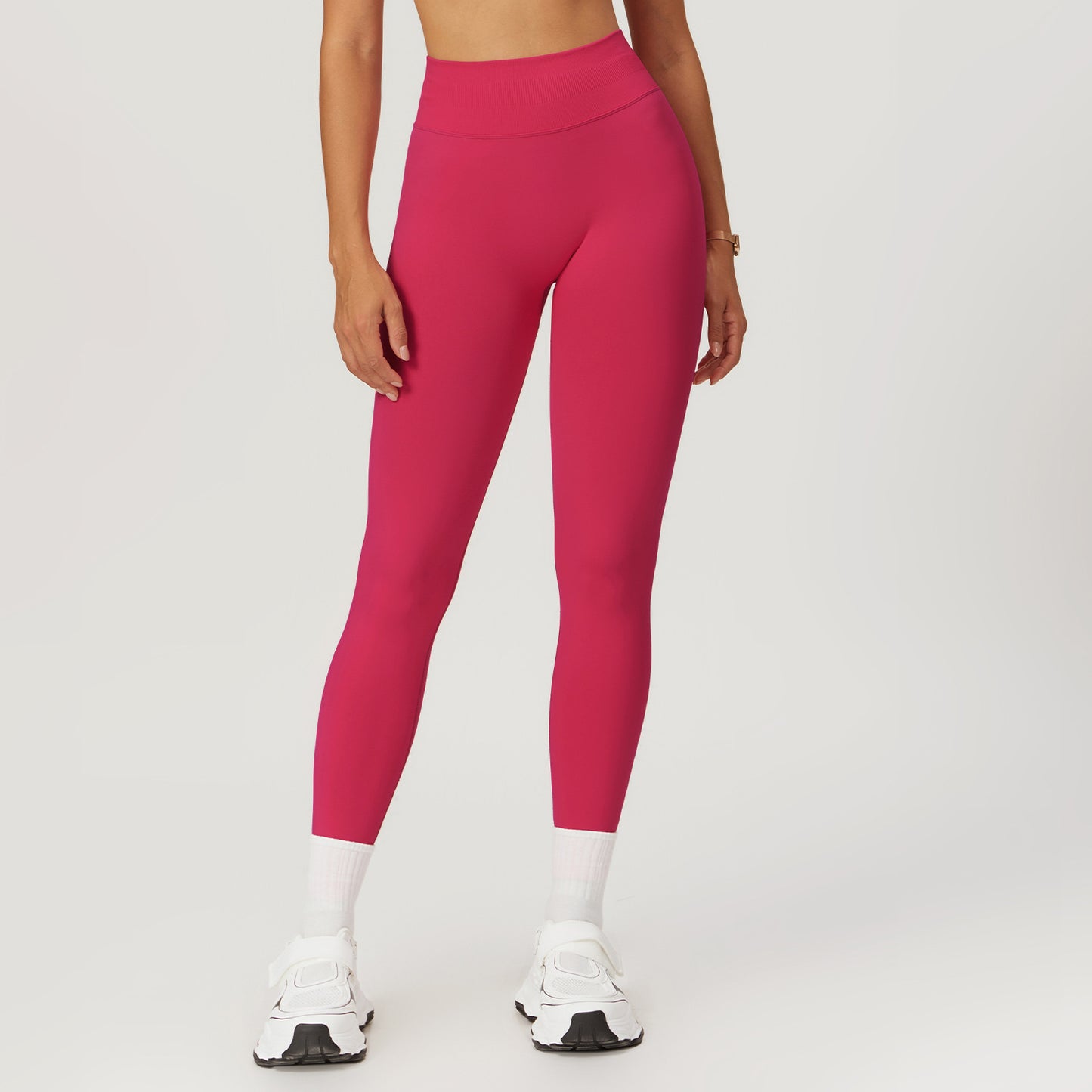 Peach Hip Seamless Tight Yoga Pants for Women's Outerwear Running Exercise Speed Drying Fitness Pants