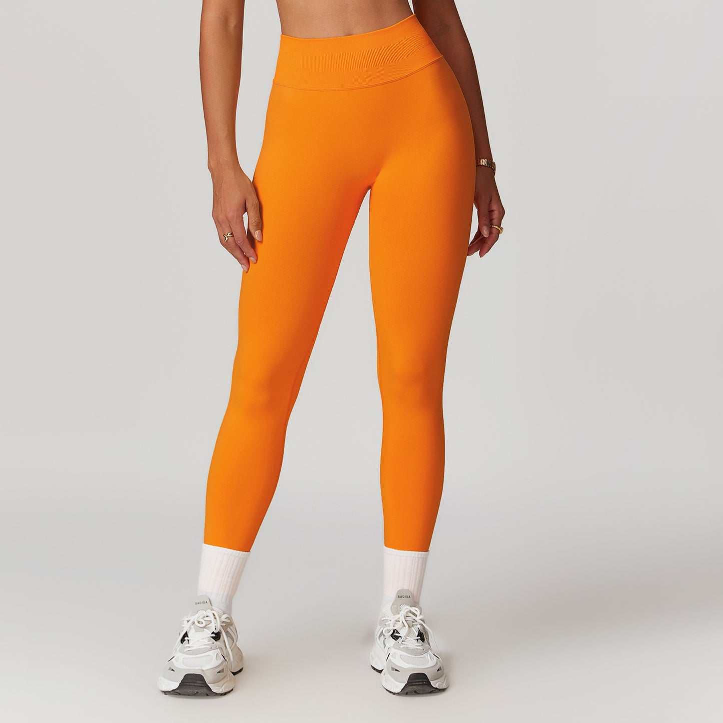 Peach Hip Seamless Tight Yoga Pants for Women's Outerwear Running Exercise Speed Drying Fitness Pants